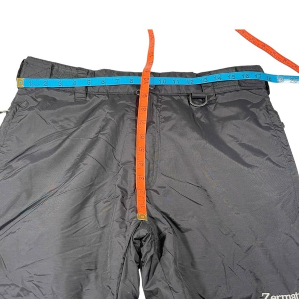 Zermatt by Arctix Medium Black Snow Pants Insulated Ski Snowboard Gorpcore 1900T - Picture 4 of 9